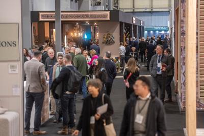 January Furniture Show Aisle